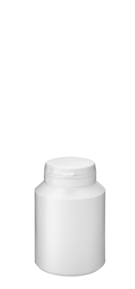 Pot à comprimés 150ml 43HG HDPE blanc #2